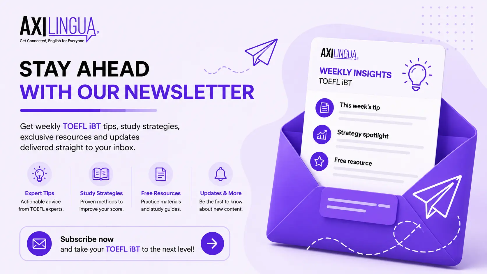 toefl ibt newsletter